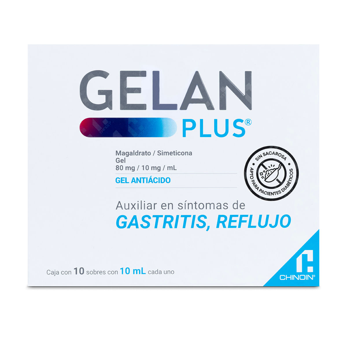 GELAN PLUS 80/10MG GEL10ML 10SB - Circulo de la Salud Oro